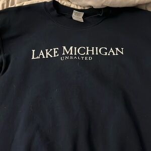 Lake Michigan Crewneck worn maybe 3 times
